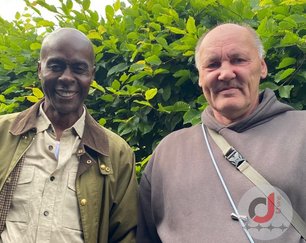 Bruce Darnell und DJ Uwe Bruce Darnell und DJ Uwe