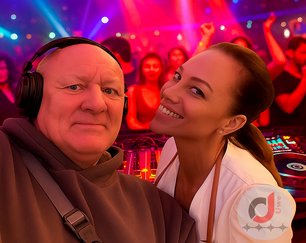 Lilly Becker mit DJ Uwe Lilly Becker mit DJ Uwe